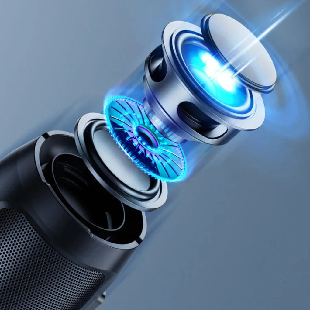 J007 Subwoofer Bluetooth Speakers Outdoor Stereo Surround Waterproof Loudspeaker Wireless Sound Box Support FM Radio TF Card