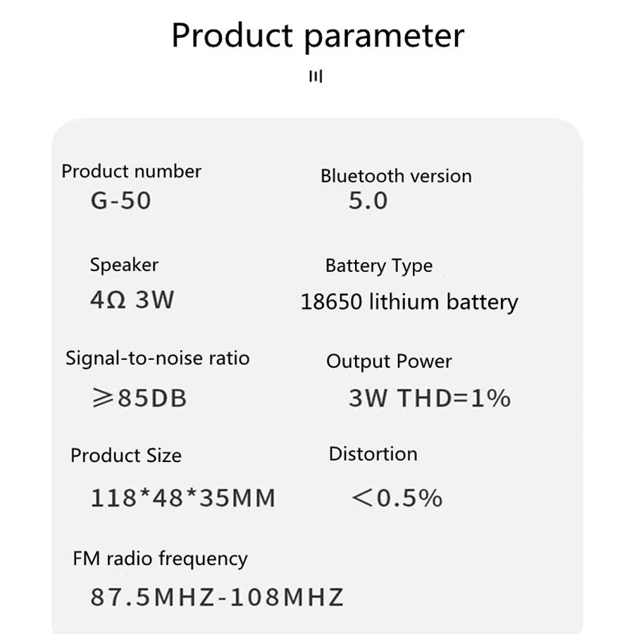 Portable Bluetooth Speaker Alarm Clock Radio FM Subwoofer Sound Box Music Wireless Mini Woofers Bocina Lamp Column Caixa De Som