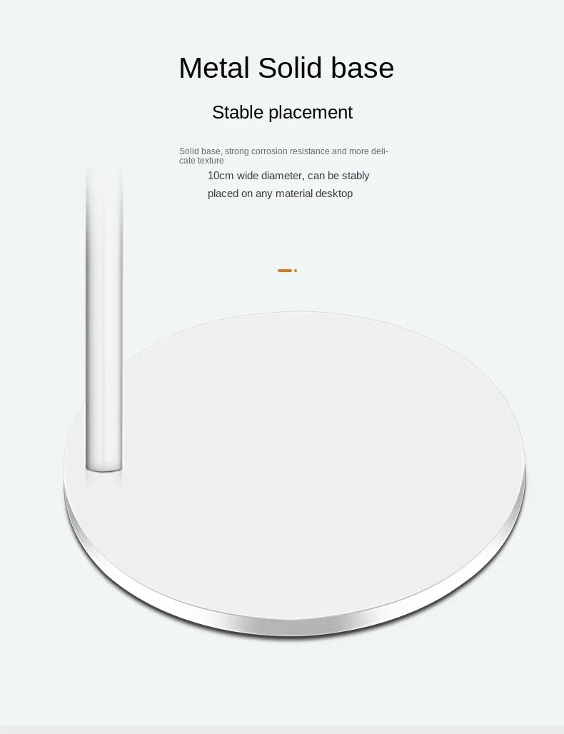 Curved Aluminum Headphone Stand Rack Sturdy Metal Gaming Headset Earphone Holder Hanger with Solid Base for Table Desk Display