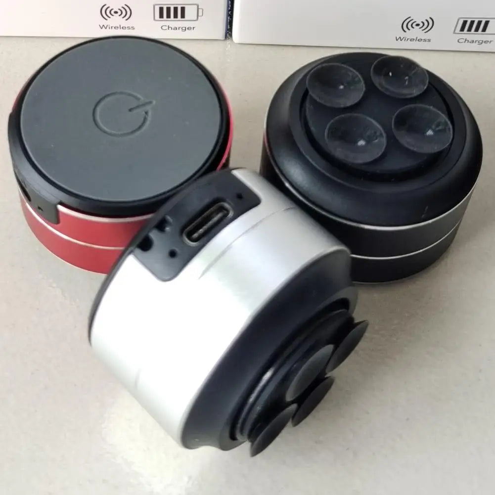 Mini Speaker Vibration Stereo Audio Digital Wireless Bluetooth Speakers Portable Metal Speaker