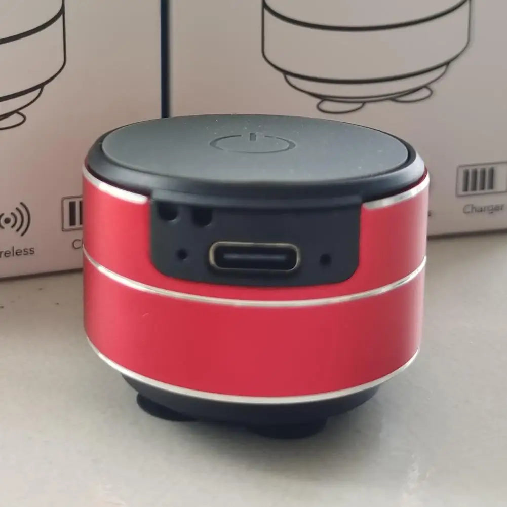 Mini Speaker Vibration Stereo Audio Digital Wireless Bluetooth Speakers Portable Metal Speaker