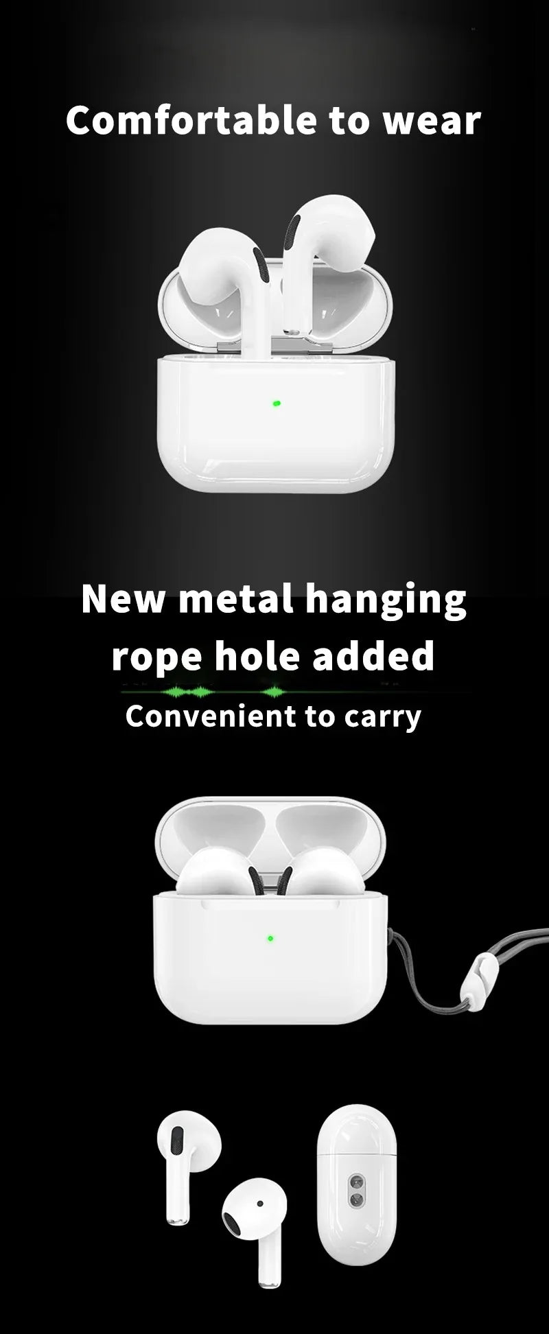 TWS Wireless Earphones Bluetooth 5.3 Headphones Sport Headset Touch Control Music Earbuds For xiaomi Android IOS Windows