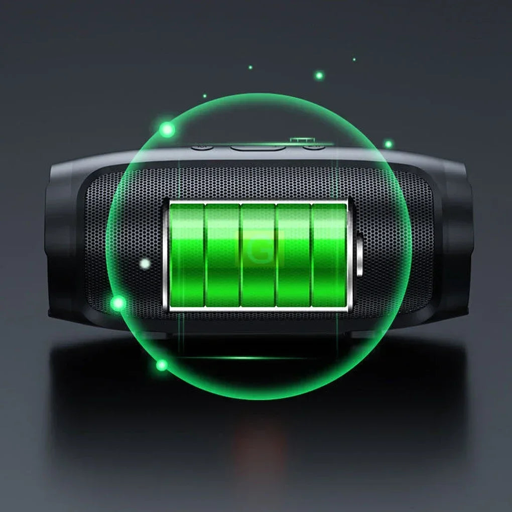 J007 Subwoofer Bluetooth Speakers Outdoor Stereo Surround Waterproof Loudspeaker Wireless Sound Box Support FM Radio TF Card