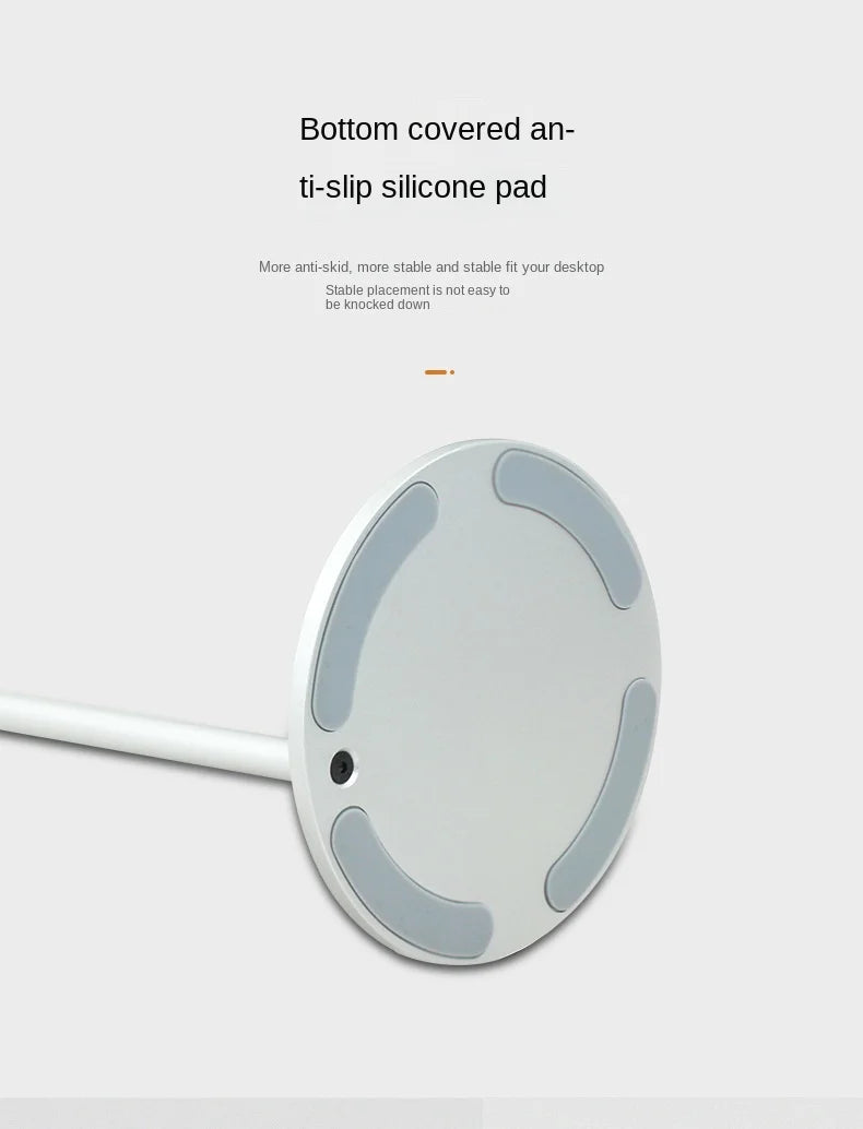 Curved Aluminum Headphone Stand Rack Sturdy Metal Gaming Headset Earphone Holder Hanger with Solid Base for Table Desk Display