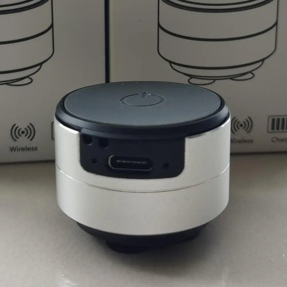 Mini Speaker Vibration Stereo Audio Digital Wireless Bluetooth Speakers Portable Metal Speaker